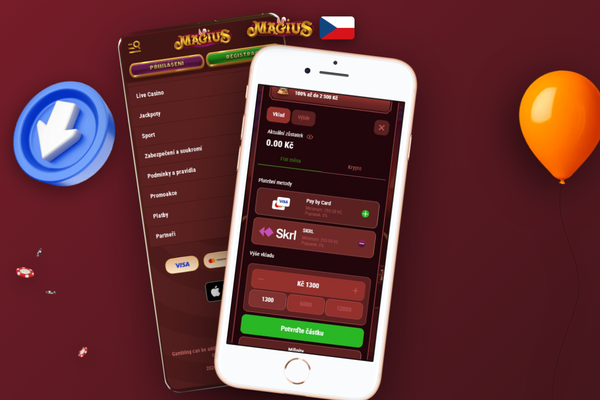 Magius Casino minimální vklad a limity pro odpovědné hraní hráčů 18+