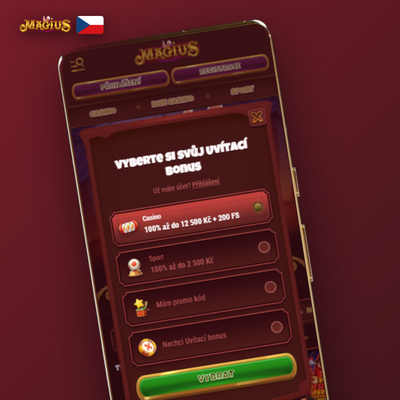 Jak se zaregistrovat v Magius Casino přes telefon a SMS kód