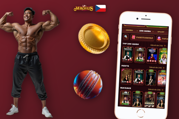 Zabezpečené přihlášení otiskem prstu do Magius Casino aplikace s licencí